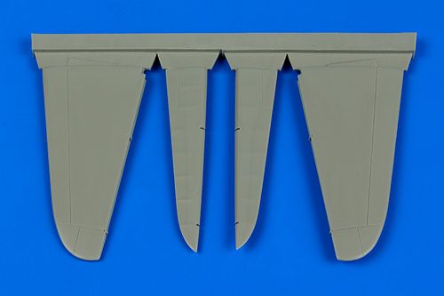 Mitsubishi A6M Zero control surfaces (Hasegawa) 4656