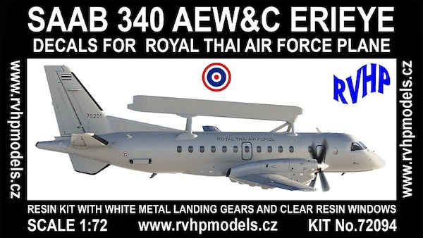 Saab 340 AEW&C Erieye (Royal Thai AF) RVH72094
