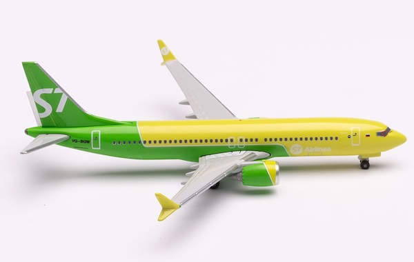 Herpa Wings 1:500 Boeing 737 MAX 8 s7 airlines VQ-und 534260 modellairport 500 