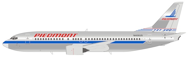 Boeing 737-400 Piedmont Airlines N406US 202107