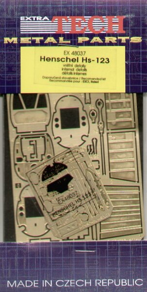 Henschel HS123 Interior (Italeri/Esci) EX48037