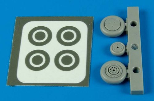 P39Q/N Airacobra Wheels and paint mask (Academy) 7287