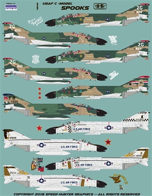 USAF F4C Model Spooks (Zoukei Mura) SHG48019