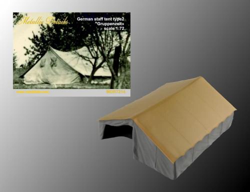 German Staff Tent type 2 'Gruppenzelt