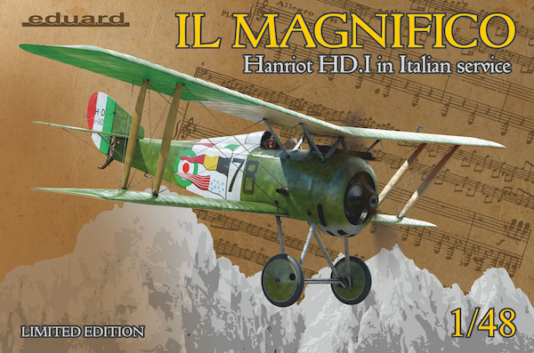 Il Magnifico, Hanriot HD1 in Italian Service 11139