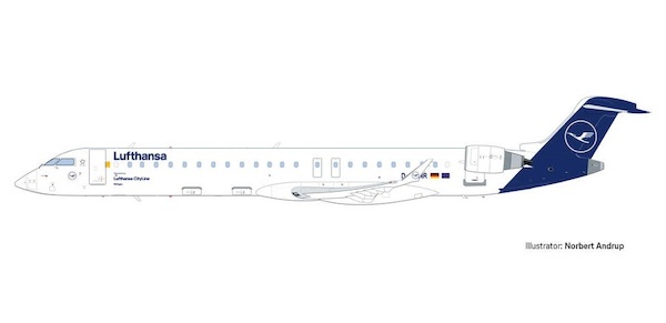 Canadair CRJ900 Lufthansa Cityline