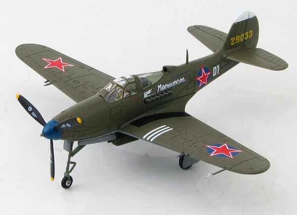 Bell P39N Airacobra, White 01 Capt Ivan II'ich Babak 100 GIAP, Germany, Jan 1945 HA1715