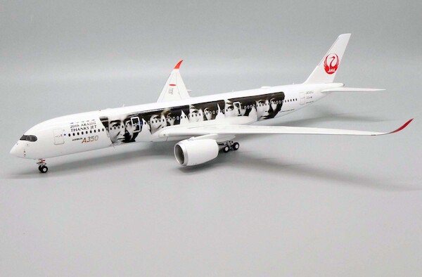 Flaps Down' JA03XJ JC Wings 1:400 JAL Japan Airlines Airbus A350-900 'Green 