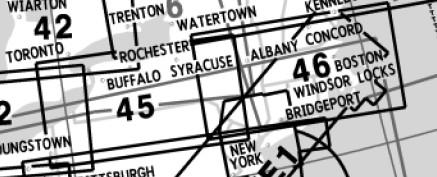 Low Altitude Enroute Chart USA US(LO)45/46