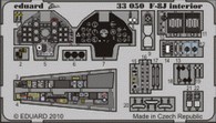 Self Adhesive Detailset F8J Crusader Interior (Trumpeter) E33-050