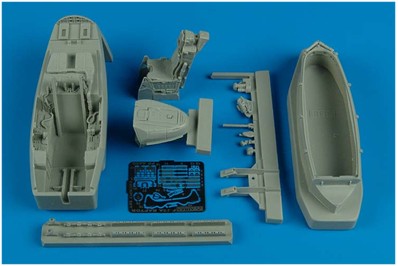 F/A22A Raptor cockpit set (Hasegawa) 4480