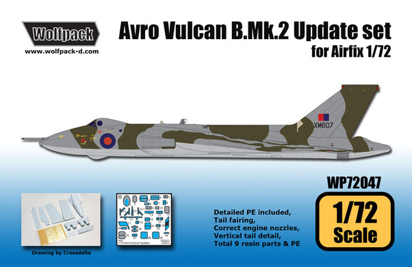 Avro Vulcan B Mk.2 Update Set (Airfix) WP72047