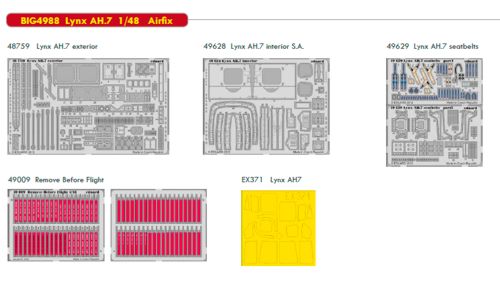 Detailset Lynx AH7 (Airfix) BIG4988