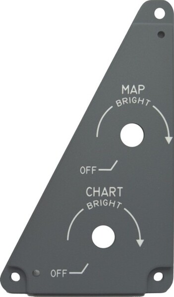 B737 Map-chart lighting (Captain side) P738B35