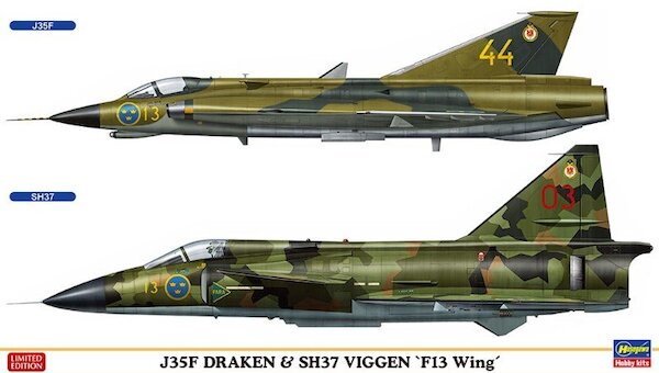 Saab J35F Draken and SH37 Viggen