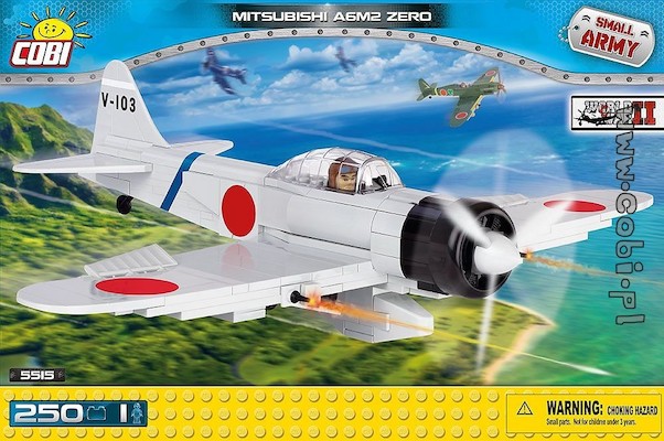 Mitsubishi A6M2 Zero (250 pieces) 5515