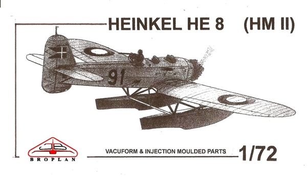 Heinkel HE 8 (HM II of Danish Naval Air Arm) ms-130