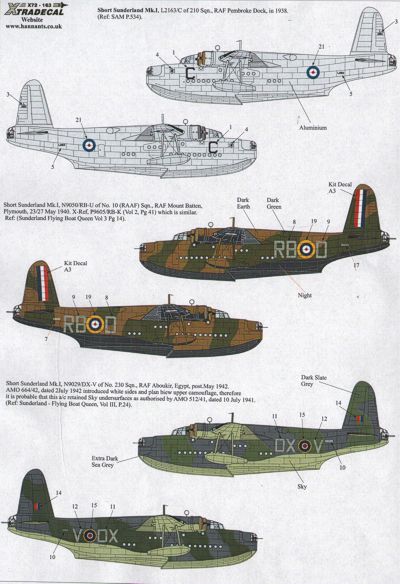 Short Sunderland Mk.I X72163