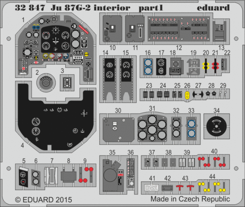 Detailset Junkers Ju87G-2 Interior (Trumpeter) E32-847