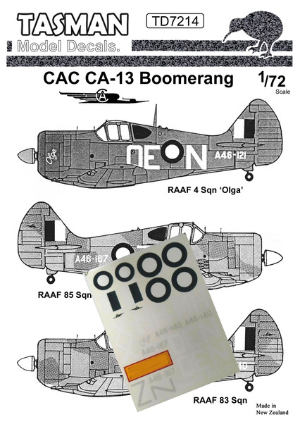 CAC Ca13 Boomerang TD7214
