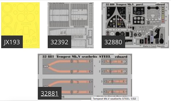 Detailset Tempest MKV (Special Hobby) BIG3370