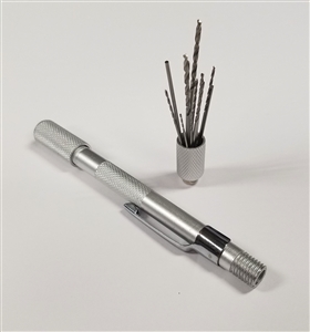 Portable mini Drillvice with bits SQ10805