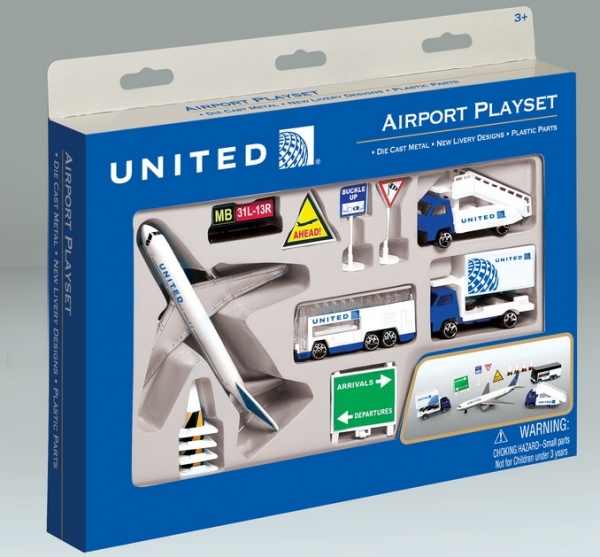 Airport Playset (United Airlines) RT6261