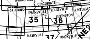 Low Altitude Enroute Chart USA US(LO)35/36