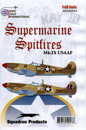 32-254 Supermarine Spitfire MKIX (USAAF) 32-254