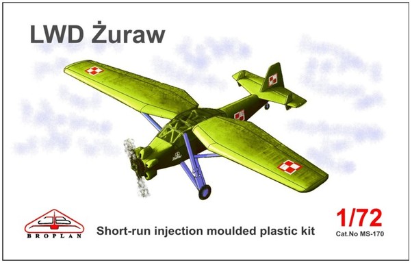 LWD Zuraw (prototype of Polish reconnaisance airplane 1950) MS-170