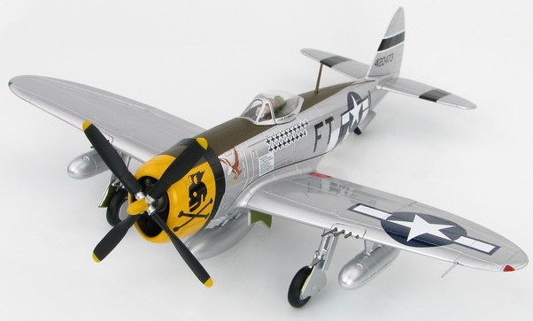 P47D Thunderbolt (USAAF, Major Glenn Eagleston, 353rd FS/354th FG, France 1944) HA8411