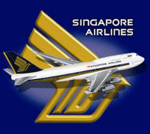 T-shirt: B747-400 Singapore Airlines