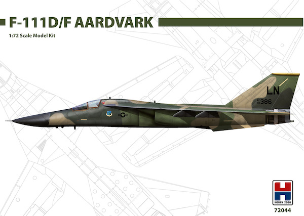 General-Dynamics F-111D/F Aardvark 72044