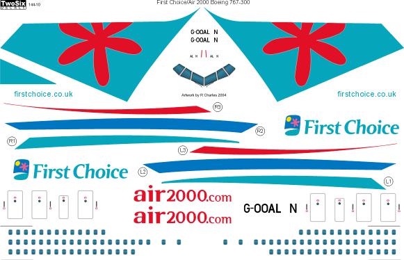 Boeing 767-300 (First Choice-Air 2000) 144-10