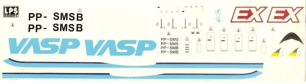 Boeing 737-200/200F VASP/VASPEX/VASP Cargo (current colors) LPS144-04