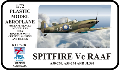 Spitfire MKVc (RAAF Pacific War) K.072068