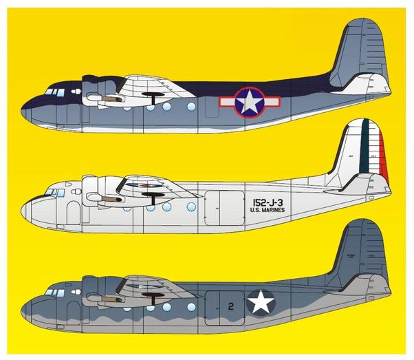 Douglas R3D-12 (USN & USMC Transport Plane) PLA256