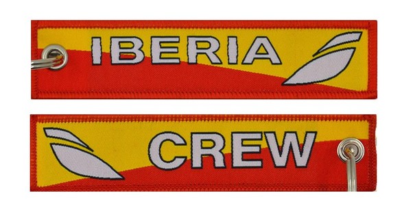 Keyholder with Iberia on one side and (Iberia) crew on other side KEY-CREW-IBERIA