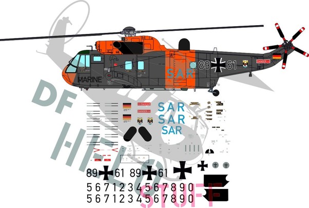 Westland Sea King Mk.41 Bundeswehr Norm74 DF32248