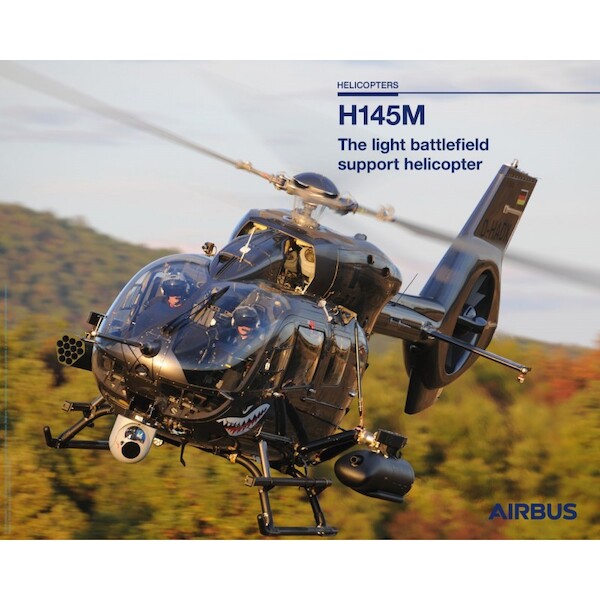 Airbus H145M helicopter poster H145M