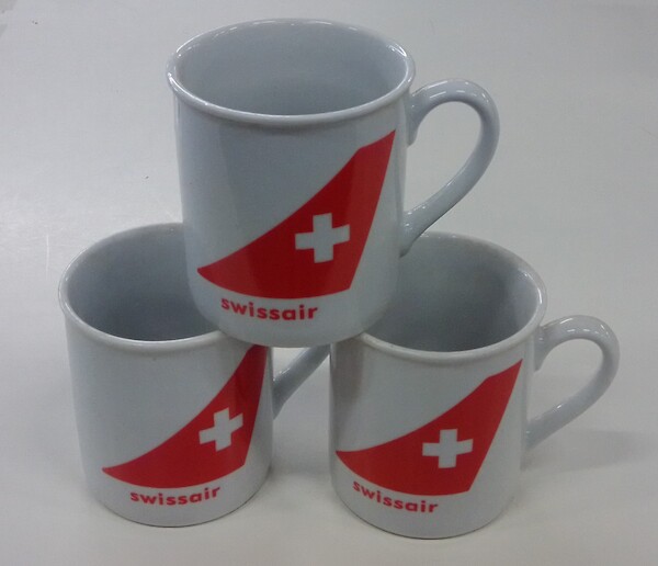 Mug Airline Tail design one side: Swissair MOK-AL-SR