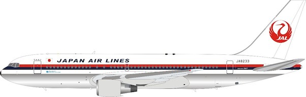 Boeing 767-200 JAL Japan Air Lines Polished JA8233 JF-767-2-001P