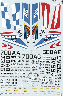 72-208 S3A Vikings East Coast (VS31,VS28,VS32) 72-208