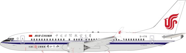B737-8MAX (Air China) B-1178 With Stand IF737MAXCA001