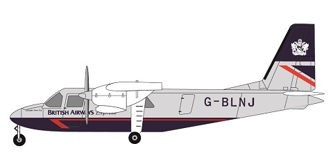 Britten Norman BN2 Islander (British Airways) FR14116