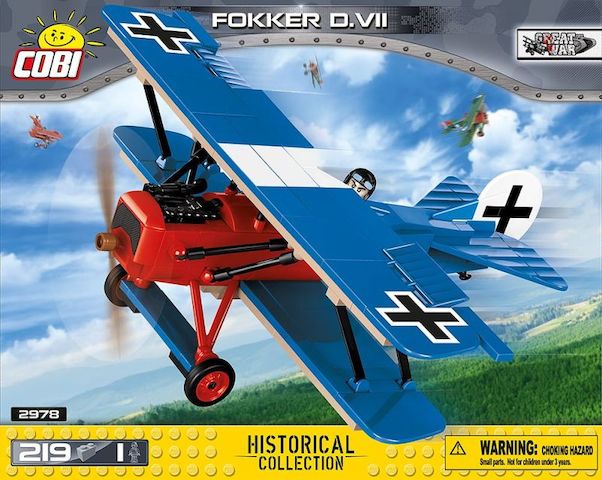 Fokker D.VII 219 pieces 2987