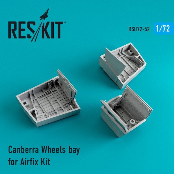 Canberra Wheel Bays (Airfix) RSU72-0052