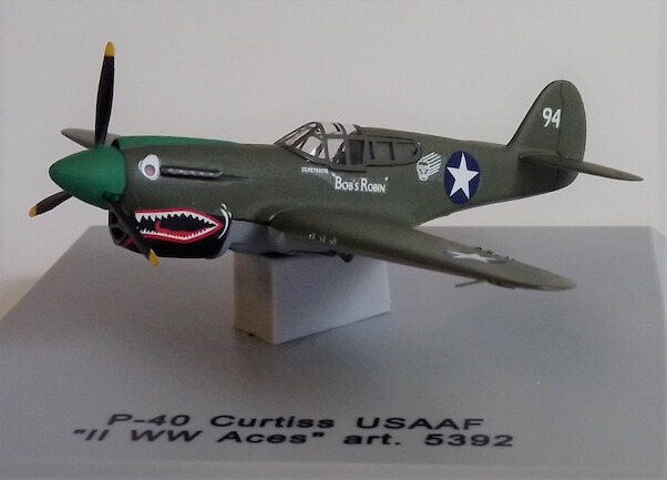 Curtiss P-40 Warhawk USAAF WW2 Aces Nr. 94 Bob's Robin 5392