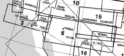 Low Altitude Enroute Chart USA US(LO)5/6