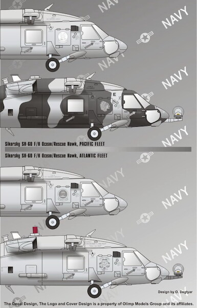 Modern US NAVY Sikorsky HH-60H Rescue Hawk (Pacific Fleet) ad4821
